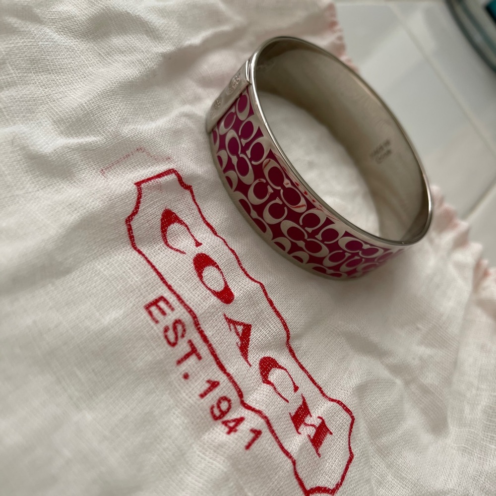 Coach Silver Bangle - image 1
